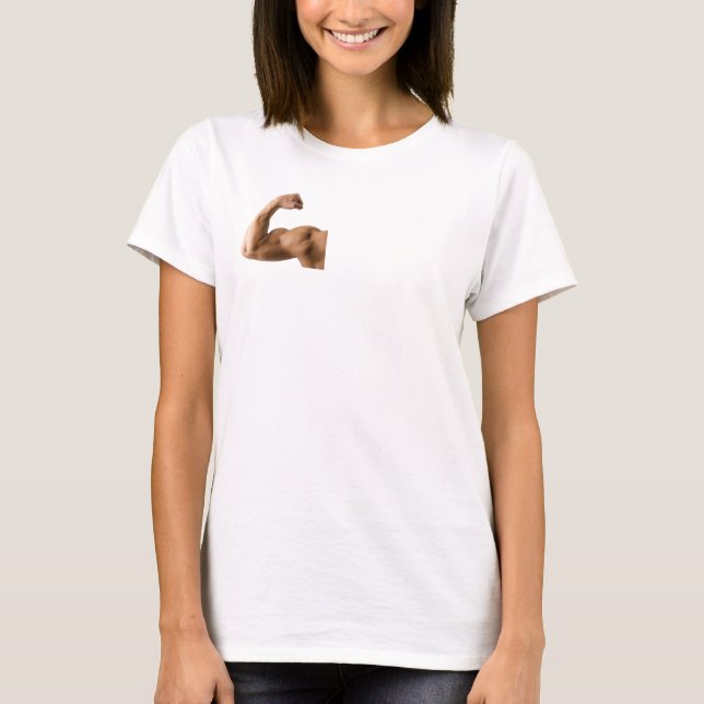 muscle woman T-Shirt (Front)