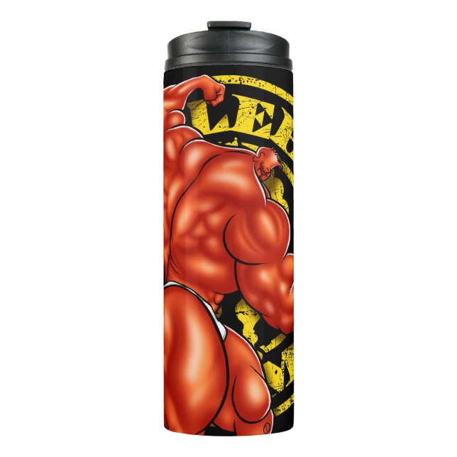MUSCLEHEDZ GYM THERMAL TUMBLER (Front)
