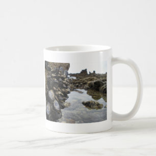 Muscles and Rocks on Newport Beach Coffee Mug