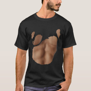 Muscles Ripped Shirt Showing Muscle T Shirt Costum