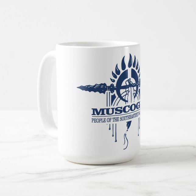 Muscogee Coffee Mug (Front Left)