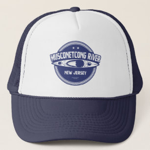 Musconetcong River New Jersey Kayaking Trucker Hat