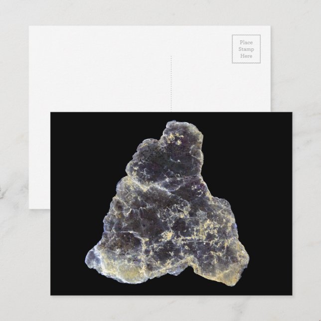 Muscovite Mica Mineral Rock Nature Photography vb Postcard (Front/Back)