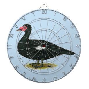 Muscovy Black Drake Dartboard