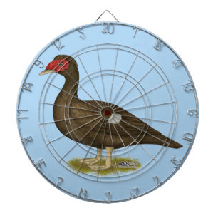 Muscovy Duck Chocolate Dartboard