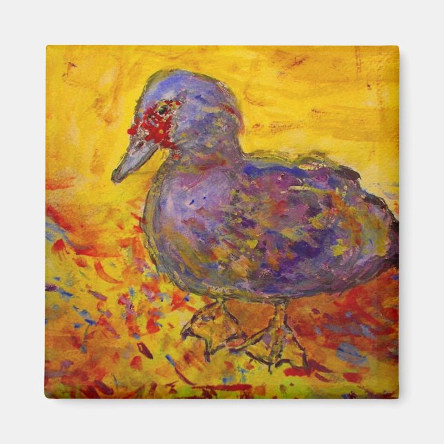 muscovy duck magnet (Front)