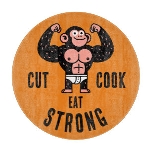 Muscular Ape Cutting Board