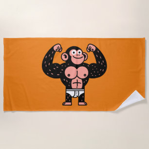 Muscular Beach Towel