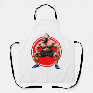 Muscular Bearded Apron