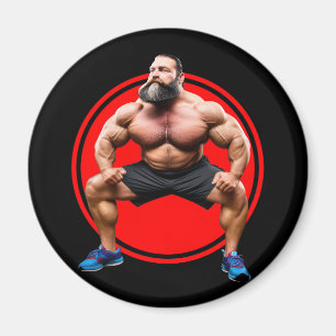 Muscular Bearded Magnet