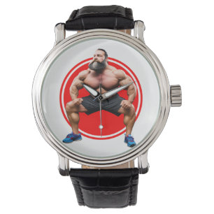Muscular Bearded Watch