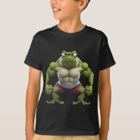 Muscular Frog, Strong Muscular Bodybuilding Frog