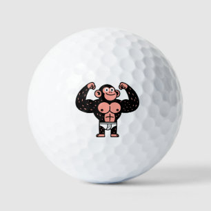 Muscular Golf Balls
