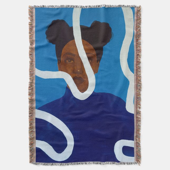 Muse #1 Blanket (Front Vertical)