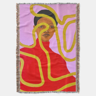 Muse #1 throw blanket