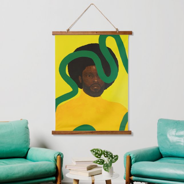 Muse #4 hanging tapestry (Living Room)