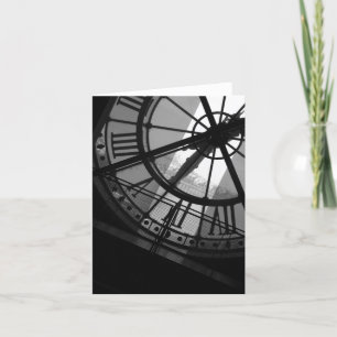Musee d'Orsay Clock Card