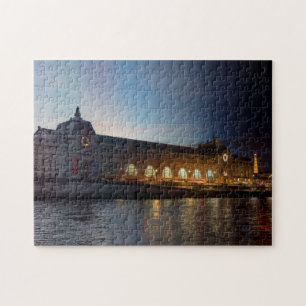 Musée d'Orsay Day to Night Transition - Paris Jigsaw Puzzle
