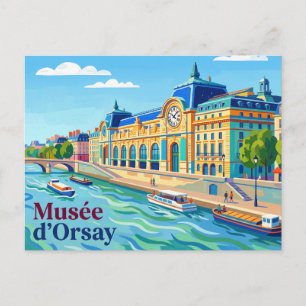 Musée d'Orsay France Postcard