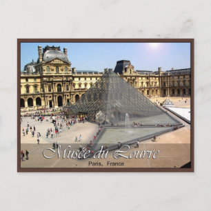 Musee du Louvre Postcard