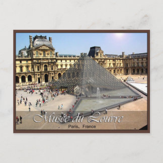 Musee du Louvre Postcard
