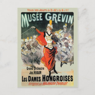 Musee Grevin Reémettre Carte Postale Vintage