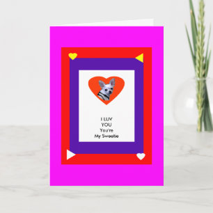 MUSÉE Zazzle Modèle 1 Valentine Card-1a2