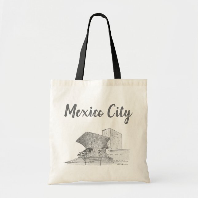 Museo Soumaya, Mexico City, Mexico Tote Bag (Front)