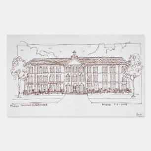 Museo Thyssen-Bornemisza   Madrid, Spain Sticker