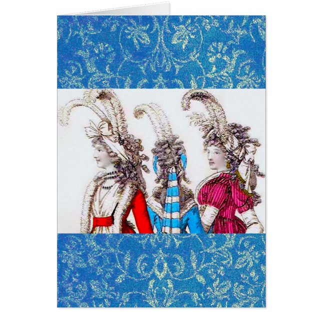 Muses ~ Card Fashion Plate (Front)