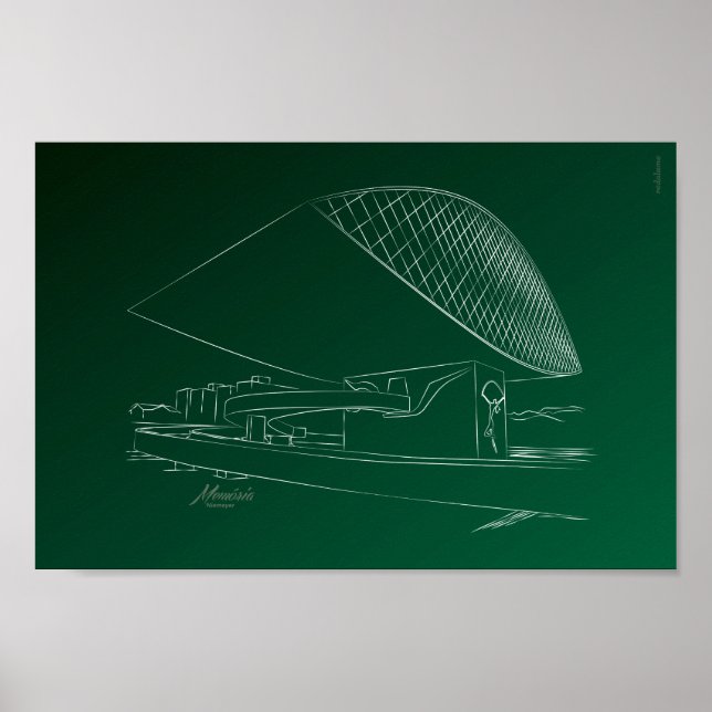 Museu Oscar Niemeyer Poster (Front)
