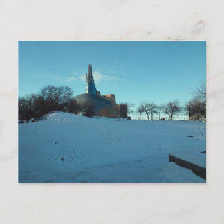 Museum at The Forks in the Winter Postcard