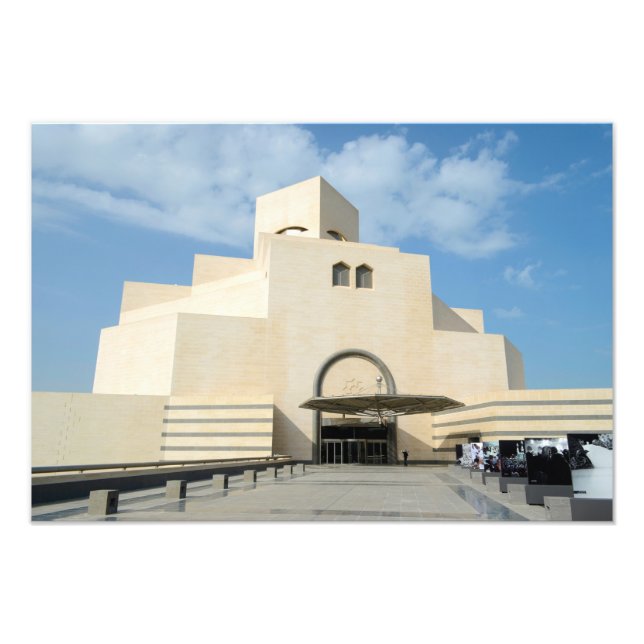 Museum of Islamic Arts, Qatar photo print (Front)