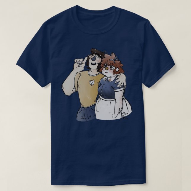 Museum Romance T-Shirt (Design Front)