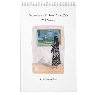 Museums of New York City 2024 Calendar