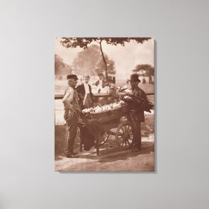 Mush Faker and Ginger Beer Maker, from 'Street Lif Canvas Print