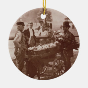 Mush Faker and Ginger Beer Maker, from 'Street Lif Ceramic Ornament