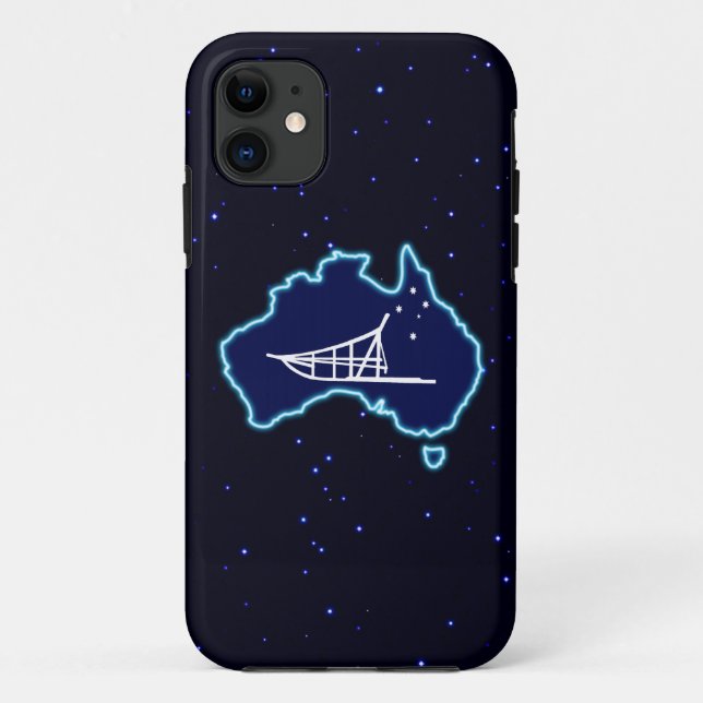 Mushing Down Under Case-Mate iPhone Case (Back)
