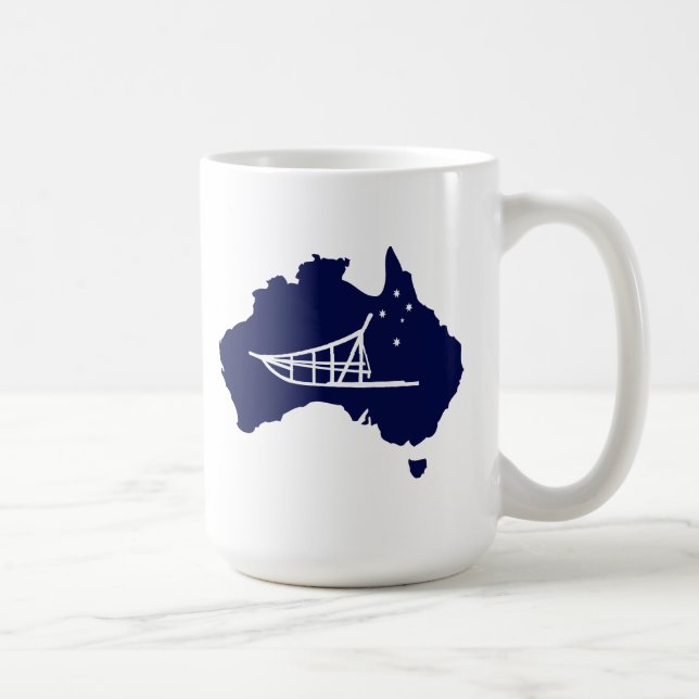 Mushing Down Under Coffee Mug (Right)