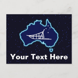 Mushing Down Under Postcard