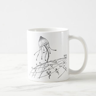 Mushroom and Mycelium Coffee Mug