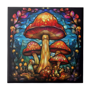 Mushroom Art Tile