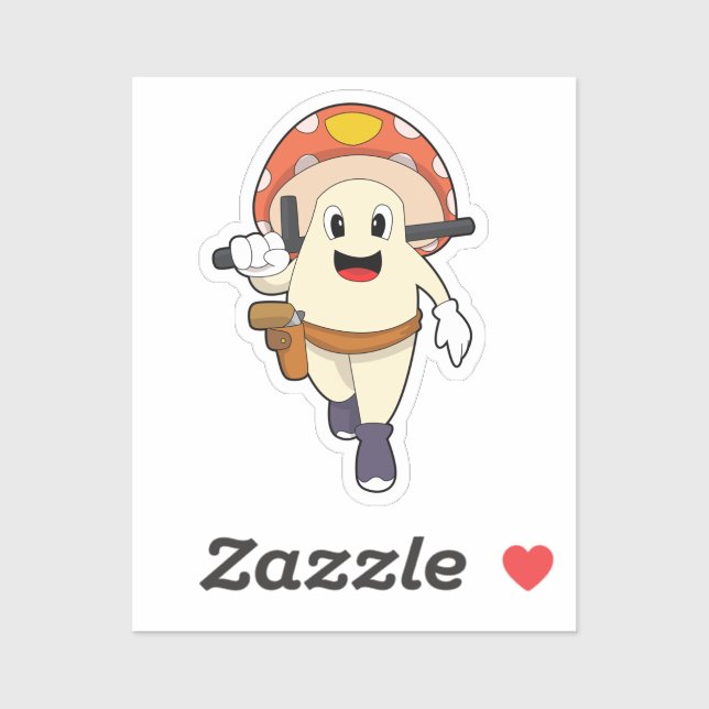 Mushroom as Police officer at Police (Sheet)