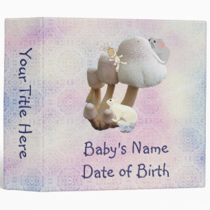 Mushroom Baby Toy Playground Binder