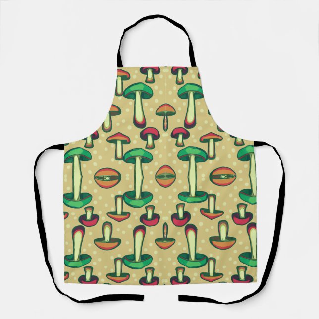 Mushroom Background Apron (Front)