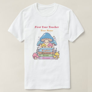 Mushroom Bookish   Weekend Style Story Lover Grow  T-Shirt