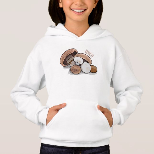 Mushroom cartoon illustration  (Front)