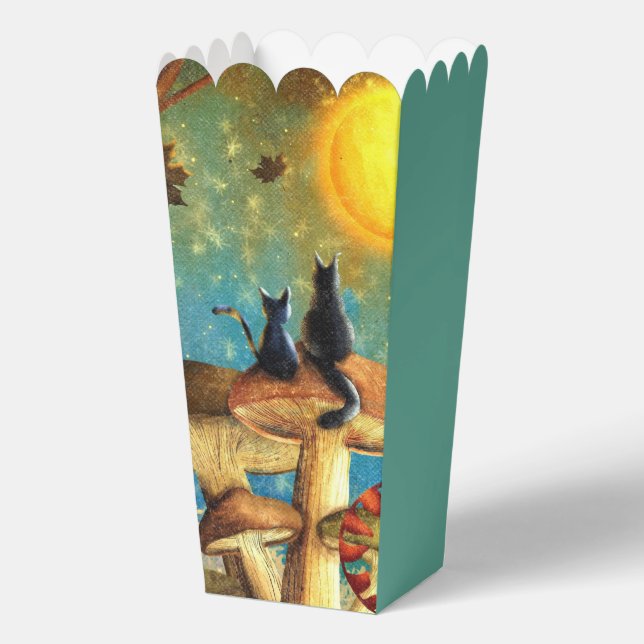 Mushroom Cats  Favor Box (Front)