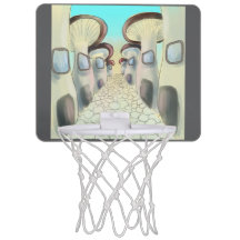 Mushroom city basket