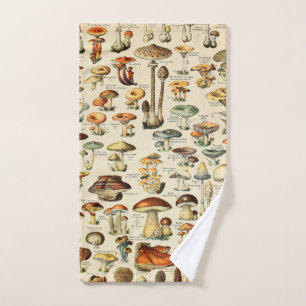 Mushroom Collection  Hand Towel